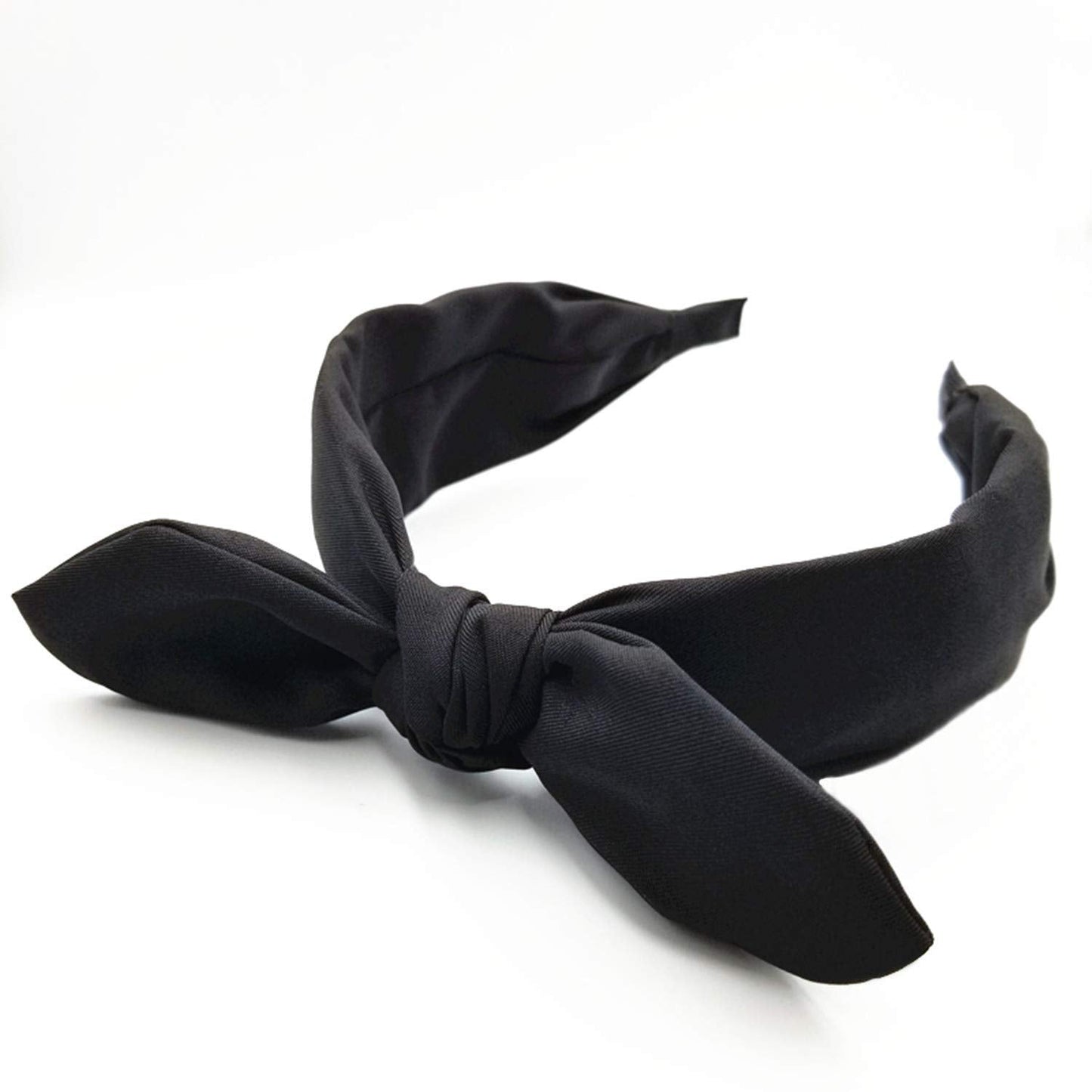 hodooly 1Pcs Knotted Headbands for Women,Turban Headband Wide Headbands Bowknot Hair Band for Women