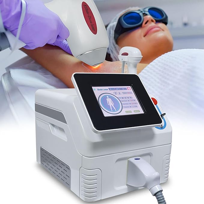 Diode Laser Hair Removal Machine Professional Ice-point Hair Removal Device Salon Beauty Skin Care Device for Body and Facial