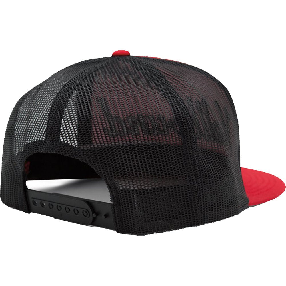 RED DEVIL CLOTHING Hellbound Trucker Hat - Hats for Men - Baseball Cap Red/Black