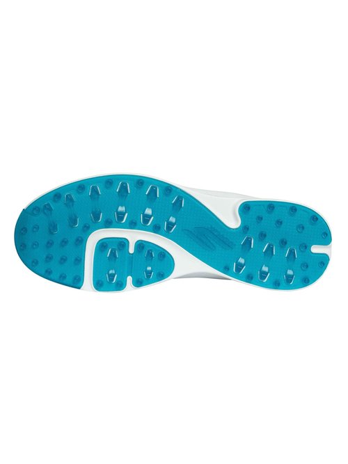 Skechers Tempo Spikeless Waterproof Lightweight Golf Shoe White/Navy/Blue