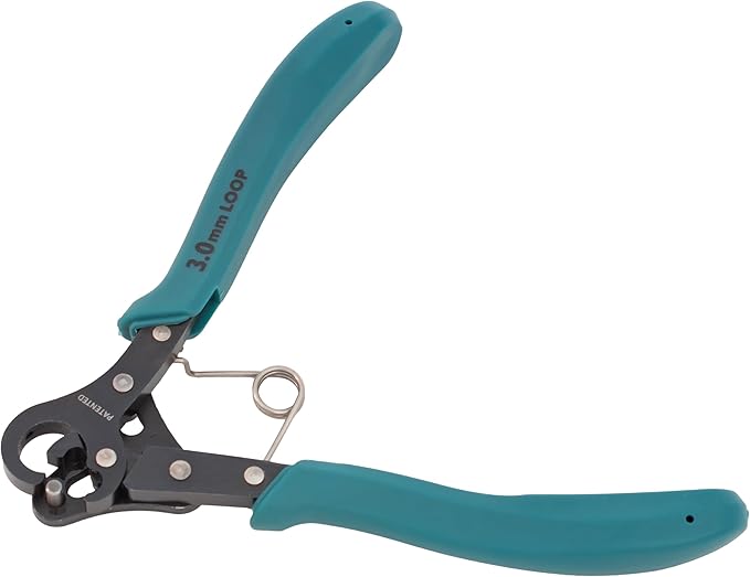The Beadsmith One Step Looper – Create and Trim Consistent 3 mm Loops for Jewelry, Use With 18-26g Craft Wire