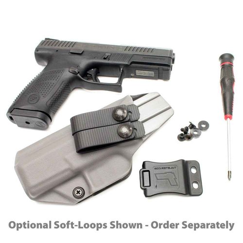 Tulster IWB Profile Kydex Holster in Left Hand fits: Shadow Systems CR920 | Inside The Waistband Appendix Concealed Carry