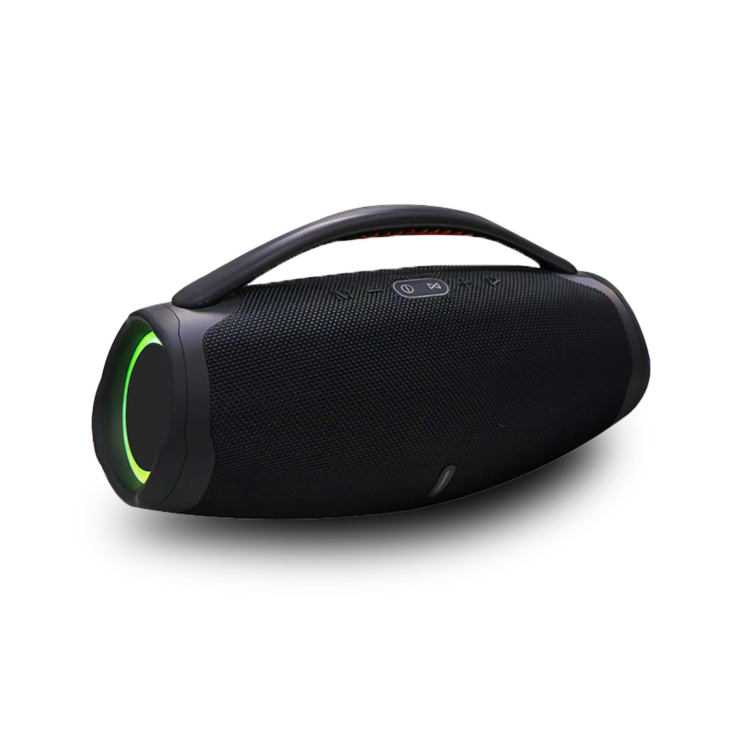 Portable Bluetooth 5.0 Speakers, RGB Speaker with 360 Degree Surround Sound Loud Speaker with Lights Long Battery Life Outdoor Speaker for Party (Black)