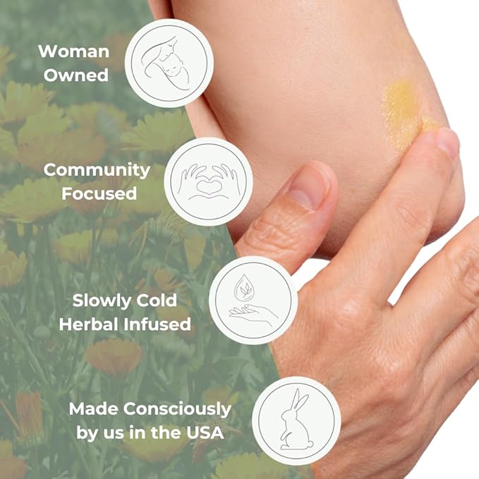Ora's Amazing Herbal Fragrance Free Body Powder for Women and Men, Unscented Talc and Cornstarch Free Talcum Powder, Waxing, Natural Sugaring, Foot, Dry Shampoo, Made in USA, 2.5 oz