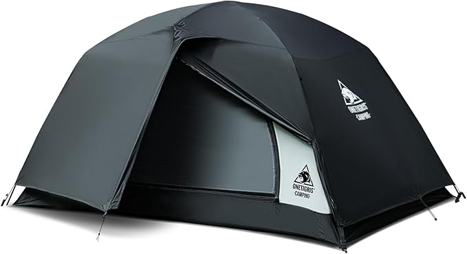 OneTigris Stella 4 Season Camping Tent Backpacking 2 Person Waterproof Lightweight Easy Setup Instant 3000mm Waterproof Ra...