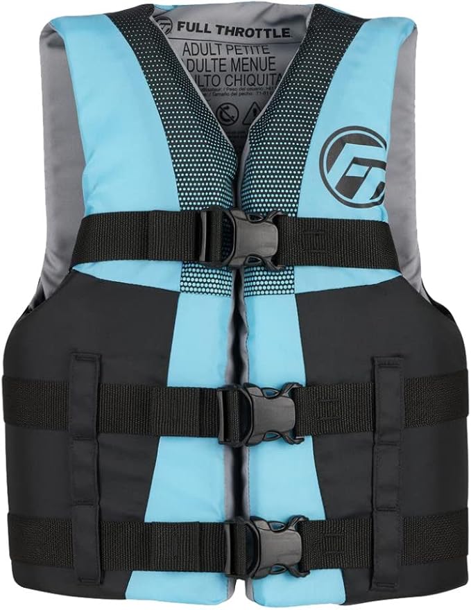 Full Throttle Teen Nylon Life Vest U.S. Coast Guard and Transport Canada Approved
