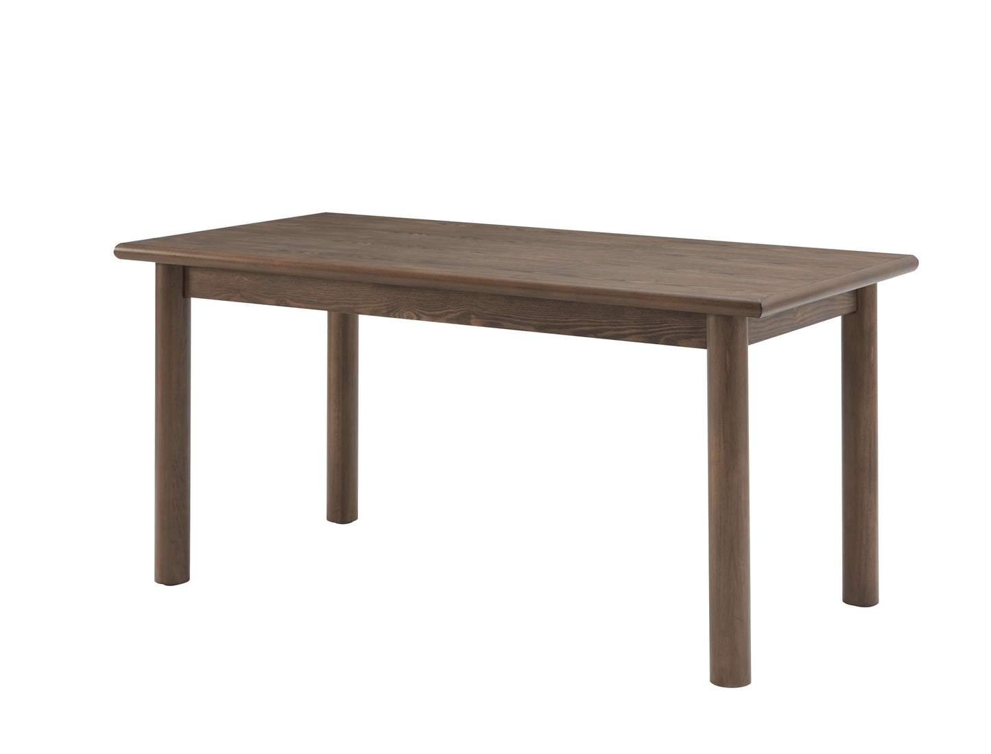 EASTALOLO 60" Rectangular Dining Table for 6 Person, Retro Kitchen Table, Wooden Dinner Room Table with Solid Wood Legs, for Home Kitchen Restaurant Living Room