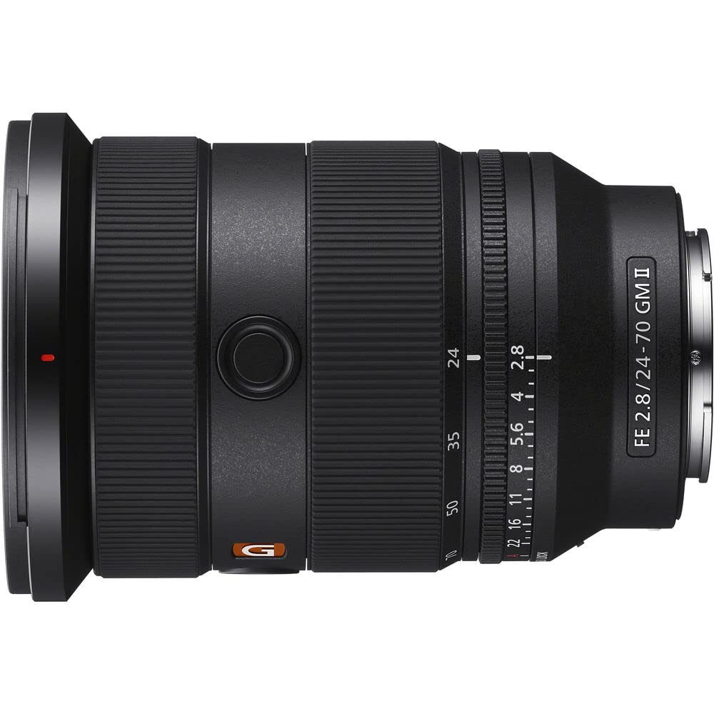 Sony SEL2470GM2 FE 24-70mm f/2.8 GM II Full-Frame Constant-Aperture G-Master Standard Zoom Lens