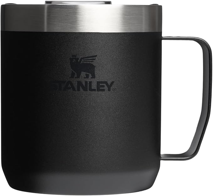 STANLEY Everyday Camp Mug | Drink Through Lid | Cup for Coffee, Tea and Drinks | Insulated Stainless Steel Coffee Mug | BP...