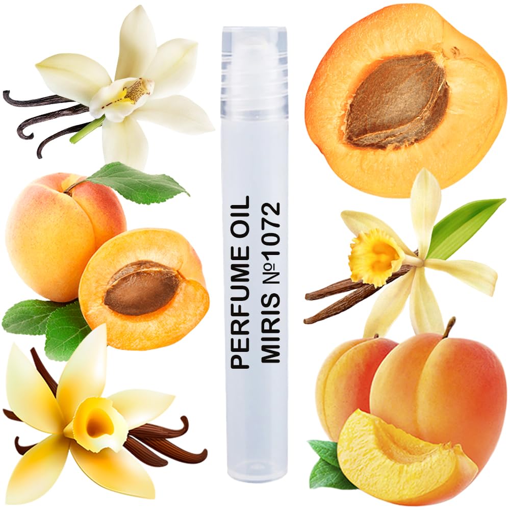 MIRIS No. 1072, Inspired by Sweet Vanilla, Long-Lasting Perfume Oil for Women Roll-On, Rollerball 0.34 Fl Oz / 10 ml
