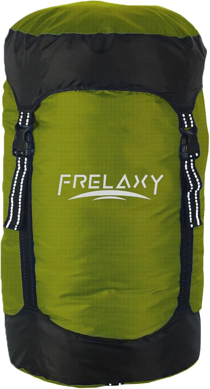 Frelaxy Compression Sack, 40% More Storage! 11L/18L/30L/45L/52L Compression Stuff Sack, Water-Resistant & Ultralight Sleep...