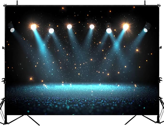 Photography Backdrop Photography Background Cool Nightlife Lights for Photoshoot Portrait Photo Studio Video Prop Birthday...