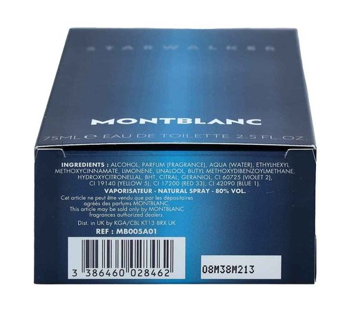 MONTBLANC Starwalker Eau de Toilette 2.5 fl oz