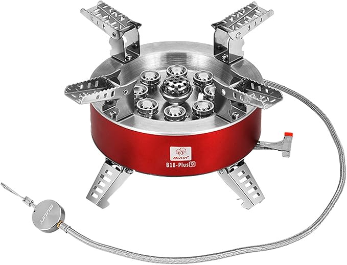 BULIN AirOka B18 Puls 23800W Alloy Portable Picnic Camping Stove Windproof Design Gas Cooking Burner with Piezo Ignition a...