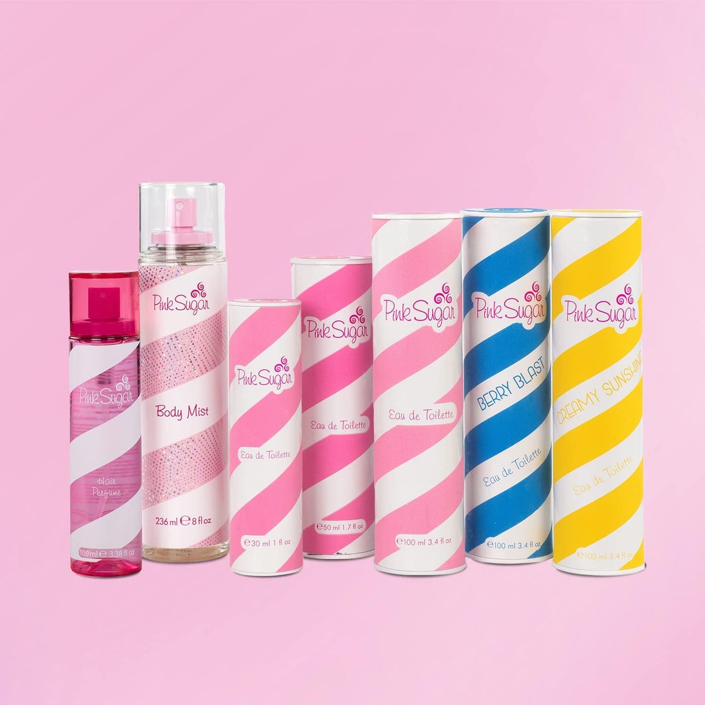 Pink Sugar Body Mist for Women, Perfume and Body Spray, 8 Fl. Oz.