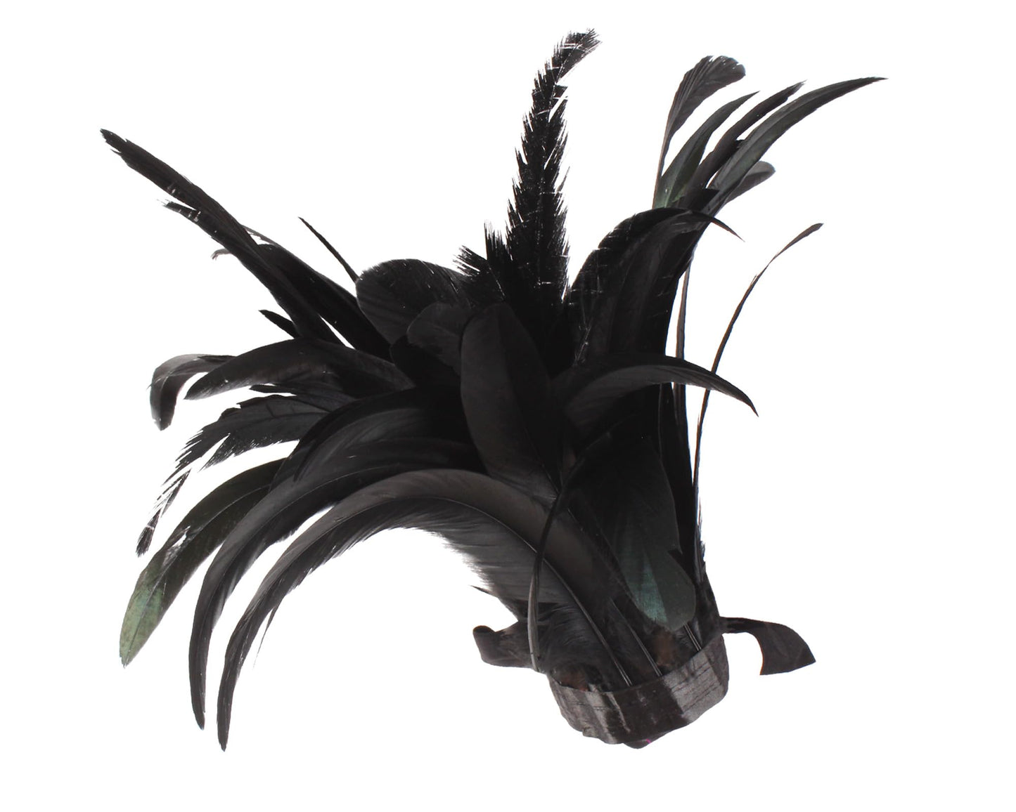 QI@XIA Feather Shawl 1 Pair of Wrist Cuffs and Leg Cuff for Women Witch Halloween Mardi Gras Cape Costumes Accessories (Black)