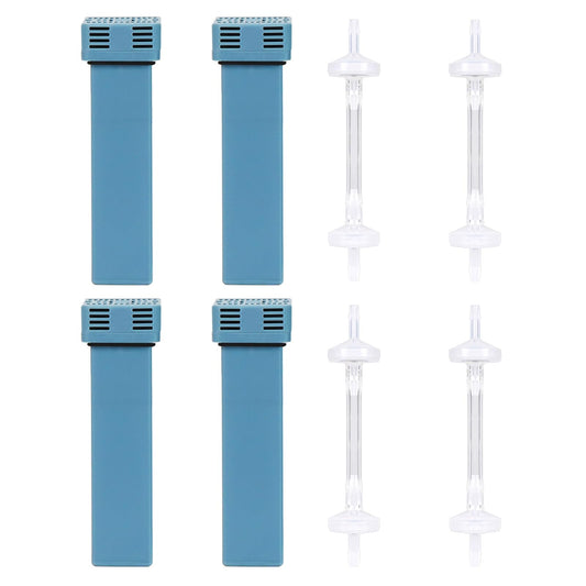(4PCS) Compatible with SC 2 filter replacement kit, containing 4 filter cartridges and 4 check valves.