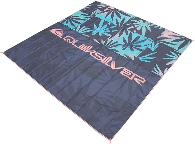 Quiksilver Sand-Free Beach Mat – Large Waterproof Outdoor Picnic Blanket, Lightweight Foldable Mat for Beach, Camping, Par...