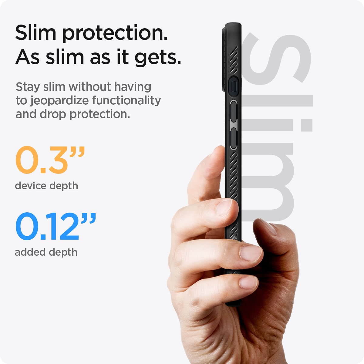 Spigen Liquid Air Designed For Iphone 13 Mini Case (2021) - Matte Black