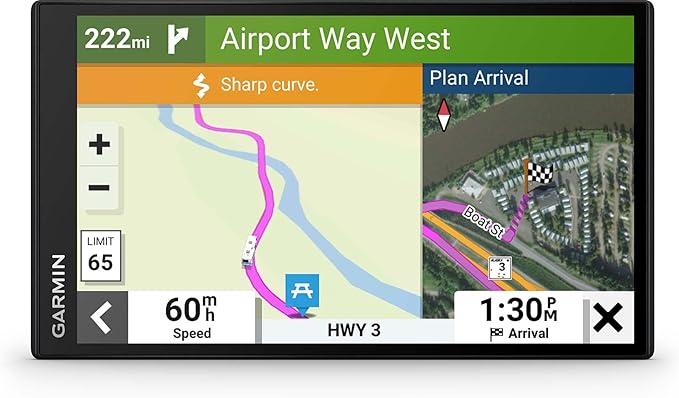 Garmin RV 795, Large, Easy-to-Read 7” GPS RV Navigator, Custom RV Routing, High-Resolution Birdseye Satellite Imagery, Dir...