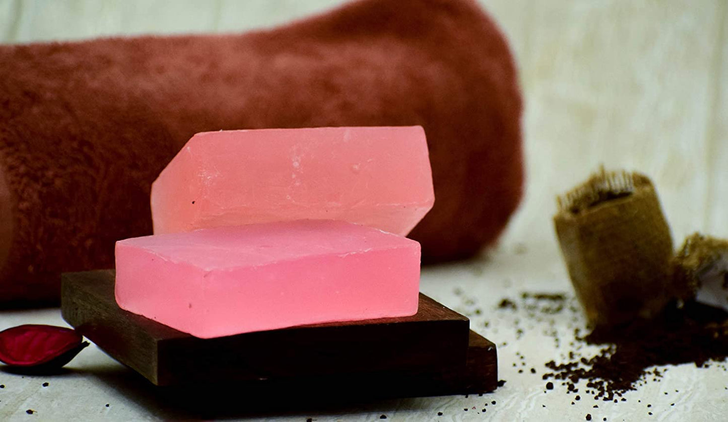 SVATV Handcrafted Soap With Natural, Soothing Herbs Of LAVENDER & GREEN TEA For Men And Women - Exfoliating Bar, Traditional Ayu