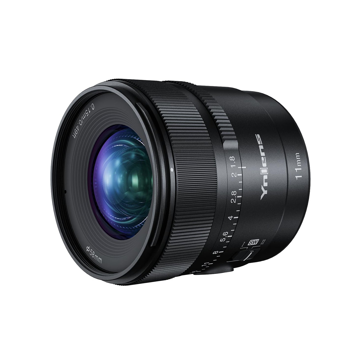 YONGNUO YN11MM F1.8S for Sony, 11mm F1.8 Large Aperture Fixed Prime Lens, Auto Focus APS-C Frame, Ultra Wide Angle Lens for Sony E Mount Mirrorless Cameras