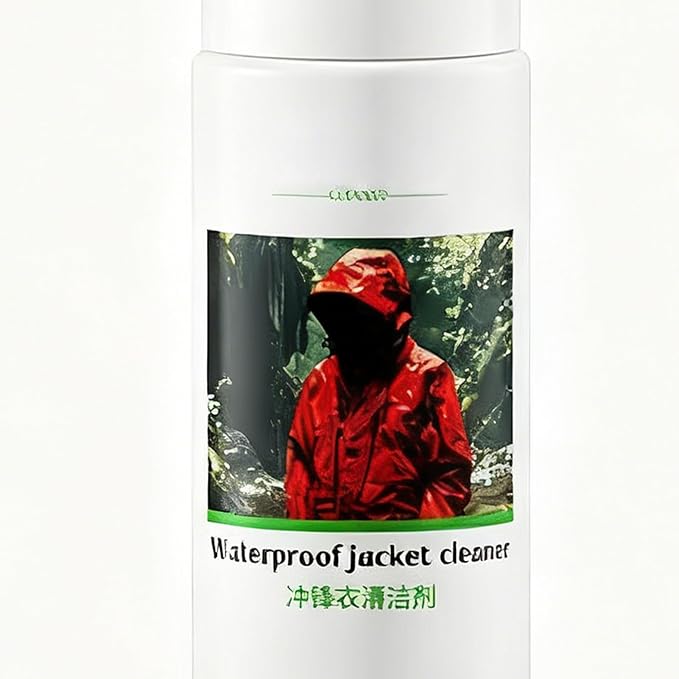 Down Detergent, 200ml Waterless Waterproof Jacket Cleaner, Oil Stain Remover Spray for Down Coats, Sports Gear, Tents, Hiking Pants, Ski Suits, Outdoor Travel & Camping Equipment Care