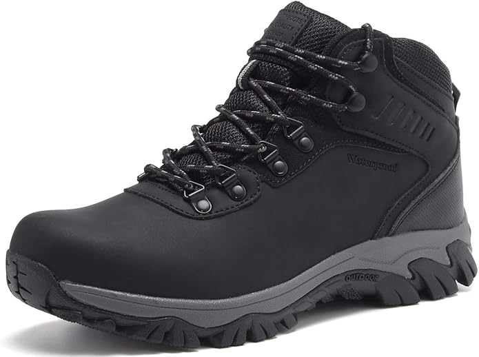 EYUSHIJIA Men's Waterproof Snow Boots Hiking Boot