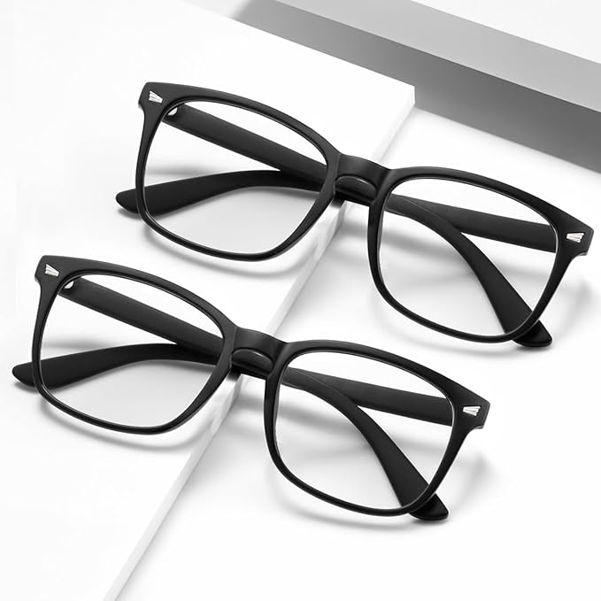 Eyeglasses for Men Women Glasses Men: Classic Glasses for Men Lightweight Anti Scratch