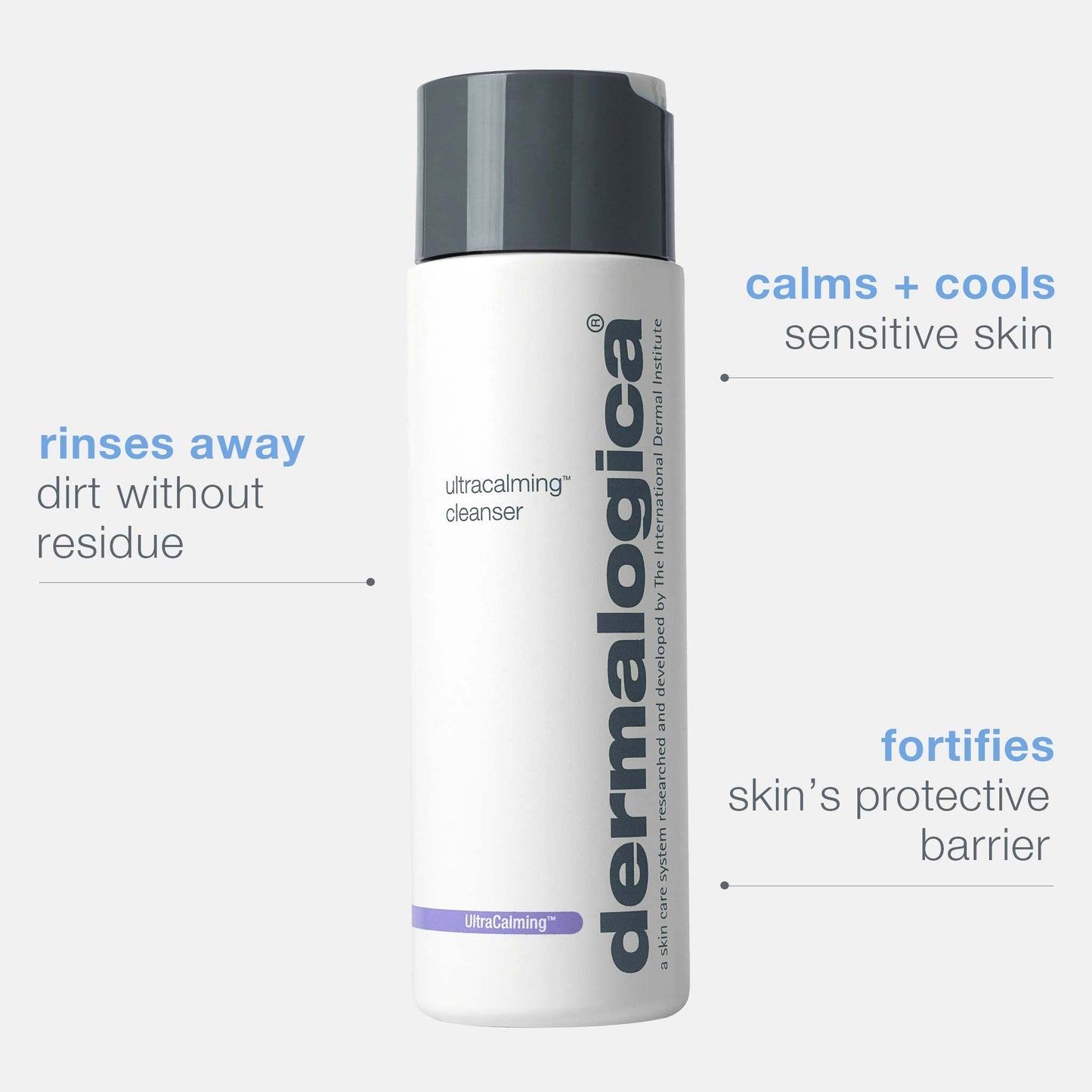 Dermalogica Ultracalming Cleanser (8.4 Fl Oz) Gentle Non-Foaming Face Wash for Sensitive Skin - No Artificial Fragrances or Colo