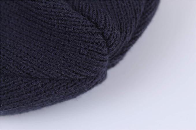 Connectyle Men's Knit Winter Hat with Ear Flaps Fleece Lined Beanie Warm Knitted Skull Cap Beanies Watch Hat
