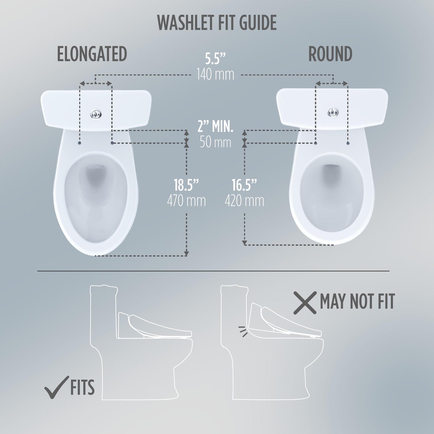 TOTO® WASHLET® S2 Electronic Bidet Toilet Seat with Instantaneous Water Heating, PREMIST and EWATER+ Wand Cleaning, Round, Cotton White - SW3345#01