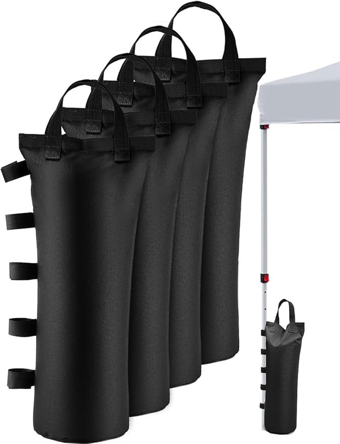 120LBS Extra Large Heavy Duty Canopy Weights Sand Bags for Ez Pop Up Canopy Tent Gazebo Outdoor Instant Sun Shelter Patio ...