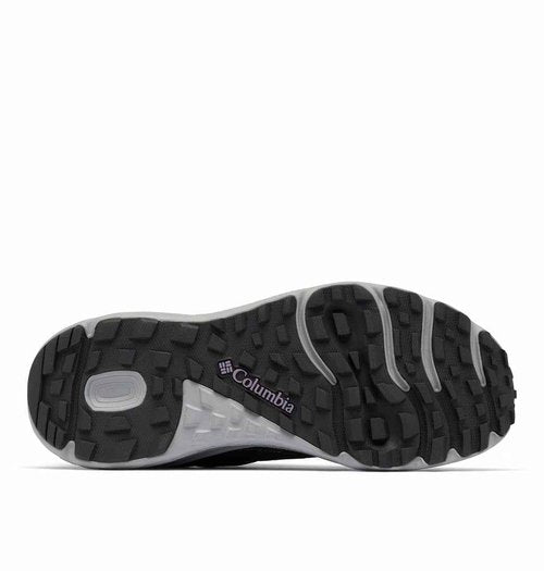 Columbia Women's Novo Trail, Shark/Granite Purple, 8 Wide