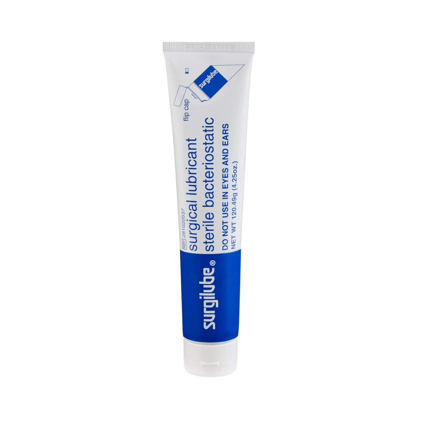 Surgilube® Lubricating Jelly, Flip Top Tube, 4.25 oz
