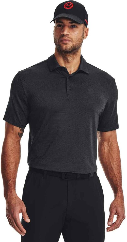 Under Armour Playoff 3.0 Polo Black/Pitch Gray/Black LG
