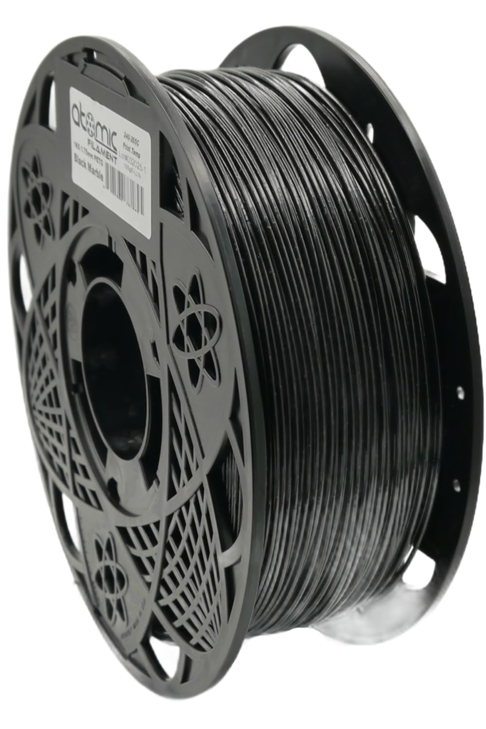 Atomic Filament Petg Pro 3D Printer Filament, 1.75Mm +/-0.02Mm Dimensional Accuracy 99% Probability - 1Kg (2.2Lbs) - Ams Compati