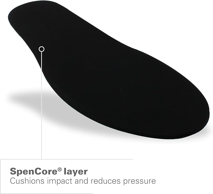 Spenco Rx Comfort Thin Lightweight Cushioning Orthotic Shoe Insole, Women's 11-12.5/Men's 10-11.5