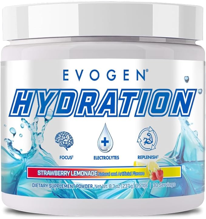 Evogen Hydration - Electrolytes Powder | Sugar-Free Electrolyte Powder Supplement for Hydration, Energy, and Recovery | Co...