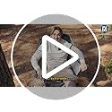 EVER ADVANCED 2 in 1 Camping Chair with Detachable Cushion, Mesh Chair for Adults Foldable, Oversized Heavy Duty Folding C...