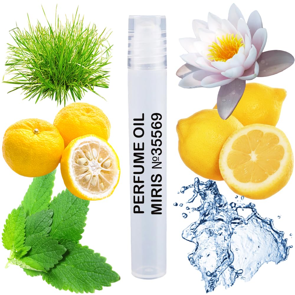 MIRIS No. 35569, Inspired by Knz Pour Homme, Long-Lasting Perfume Oil for Men Roll-On, Rollerball 0.34 Fl Oz / 10 ml