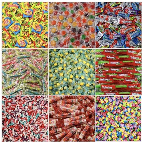 Bulk Candy Variety Pack - 20 lb Candy - Candy Bulk Individually Wrapped Candy- Halloween Candies - Trick Or Treat Candies - Piñata Filler Stuffers - Pinata Candy Stuffers - Candy Party Favors