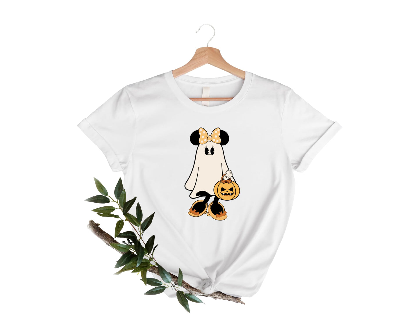 M.innie Halloween Couple T-Shirt, M.ickey Halloween Shirt, Halloween M.innie Sweatshirt, Matching Ghost Shirt, Family Matching Shirt, Couple Halloween Shirt (Shirt)