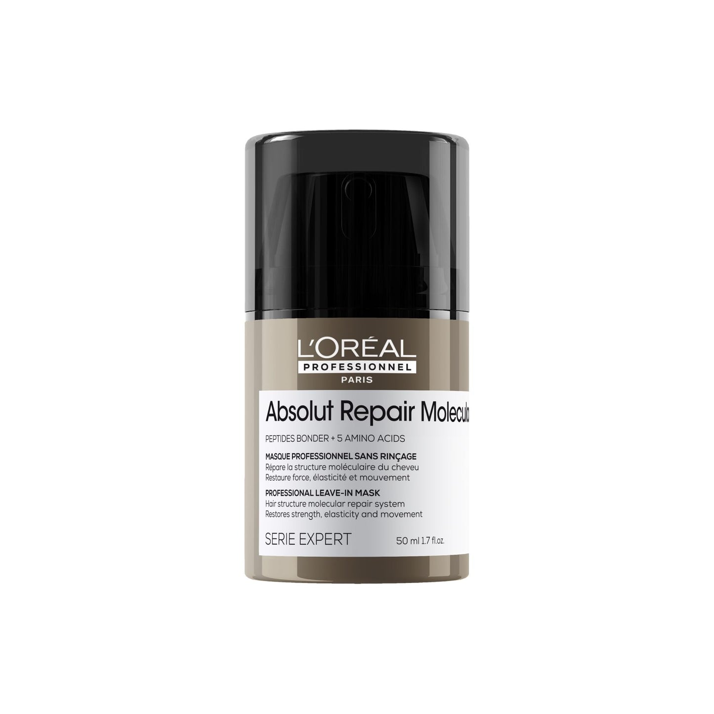 L'Or  al Professionnel Paris Absolut Repair Molecular Leave In - Smooths and Strengthens Hair For All Damaged Hair Types, 1.7 Fl