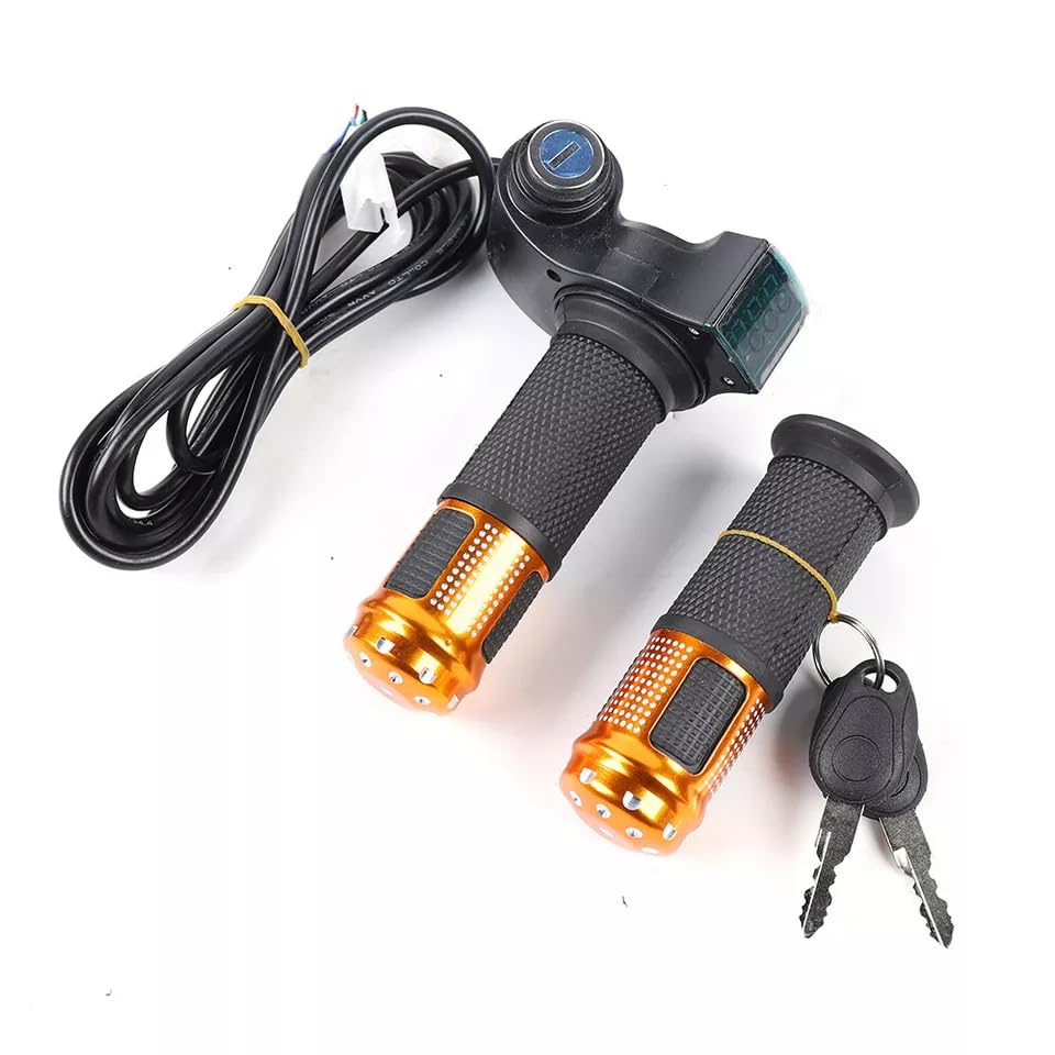 Electric Tricycle Brushless Motor Kit W/Led Display, 48v 500w 3-Wheel Bike E-Tricycle Brushless Motor, Electric Tricycle Conversion Kit with Motor Controller for Tricycle/Rickshaw