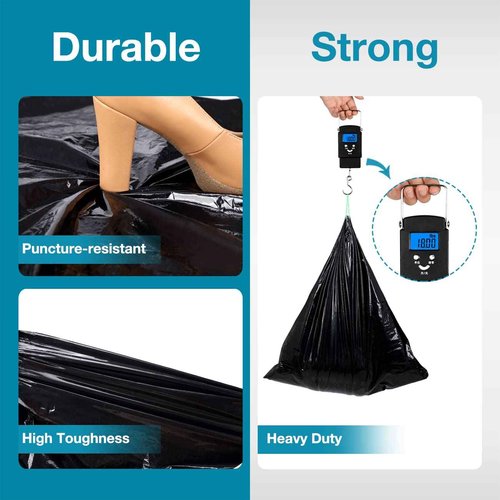 TRIPTIPS XXXL Portable Potty and Toilet Bags 3 Rolls *10 Bags