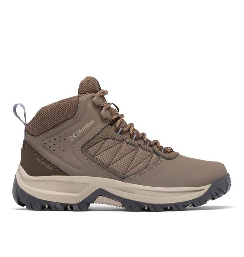 Columbia Womens Transverse Waterproof Hiking Boot, Mud/New Moon, 8