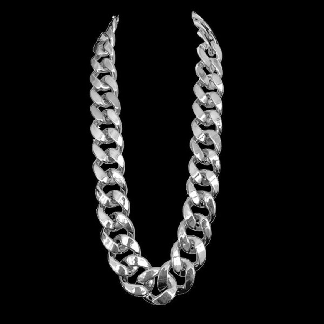 YWQZGYP Big Chunky Plastic Hip Hop Chain Necklace,26,32,36,40(Width 1.34inches)