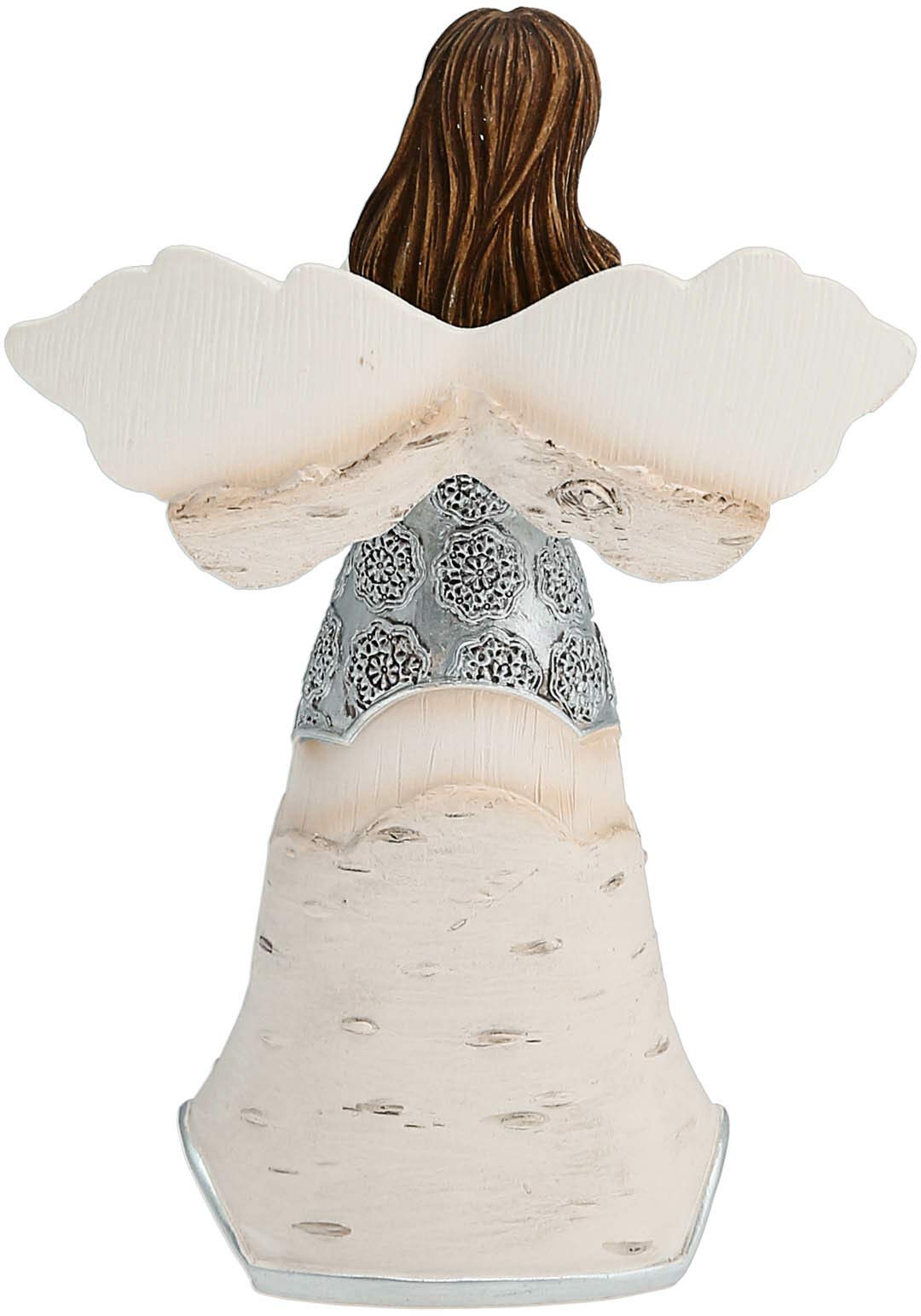 Pavilion Gift Company 82349 Granddaughter Angel Figurine, 5-1/2-Inch, Silver