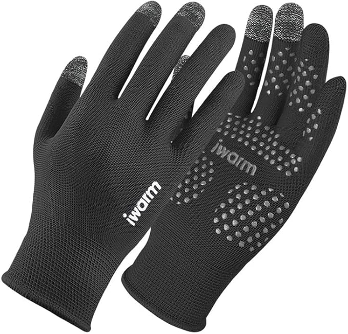 Lightweight Running Gloves, Touch Screen Anti-Slip Warm Gloves Liners for Cycling Biking Sporting Driving for Men Women